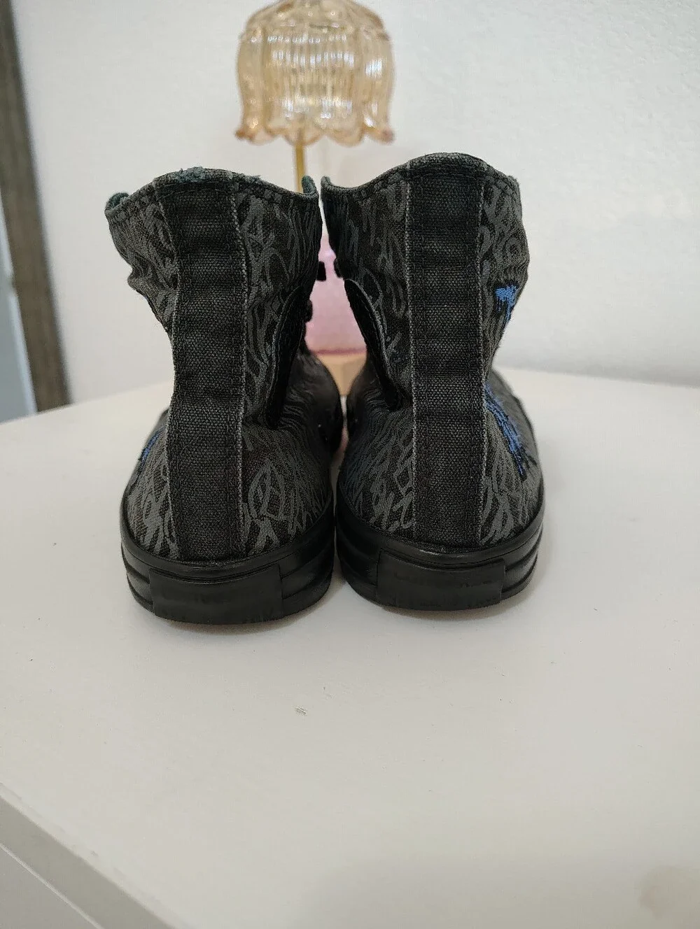 CONVERSE CHUCK TAYLOR ALL STAR "I LOVE NEW YORK" Graffiti SNEAKERS UNISEX M6/W8 - Picture 7 of 12